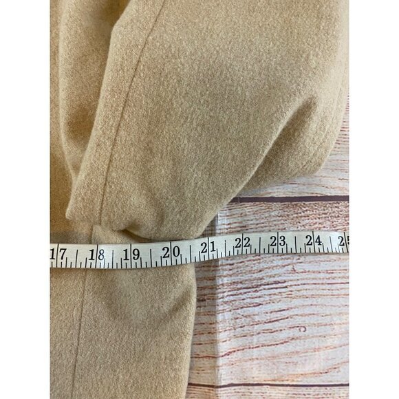 Vintage Dalton Women's Beige Wool Blend Two Piece Suit - 16 - Picture 5 of 14
